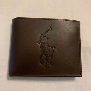 Brown Leather Ralph Lauren Wallet
